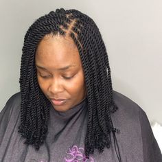 The 52 Hottest Twist Braid Styles Trending in 2024 Twist Braids Hairstyles Medium, Medium Twist Braids, Twist Braids Hairstyles, Medium Braids, Havana Twist Hairstyles, Afro Twist Braid