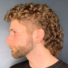 Men Perm Hairstyles Short, Men Perm Hairstyles, Perm Fade, Men Perm Hair, Perms Before And After, Perm Men, Men Perm, Perm Hair Men, Fade Men