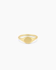 Bespoke Signet Ring (gold) Gold Engraved Signet Ring, Simple Gold Rings, Signet Pinky Ring, Jewelry 2024, Turquoise Birthstone, Signet Ring Gold, Earrings Stacking, Stackable Ring Sets, Gold Rings Simple