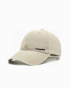 Be an Outsider Adjustable Back Strap Cream Cap Cheap Basic Baseball Cap With Curved Brim, Casual Cap For Outdoor Activities, Casual Outdoor Cap, Casual Khaki Snapback Hat With Visor, Beige Cap For Outdoor Activities, Casual Khaki Visor Snapback Hat, Casual Khaki Trucker Hat For Streetwear, Casual Visor Snapback Hat For Outdoor Activities, Casual Snapback Visor Hat For Outdoor Activities