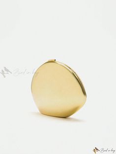 Bird in Bag - Chic Silver and Gold Shell Clutch Bag Chic Round Case Bag For Gift, Gold Chic Coin Purse For Daily Use, Chic Gold Coin Purse For Daily Use, Chic Portable Pouch For Gifts, Chic Compact Bag With Removable Pouch, Elegant Gold Pouch For Everyday, Elegant Gold Pouch For Everyday Use, Chic Compact Coin Purse For Evenings, Chic Compact Evening Coin Purse