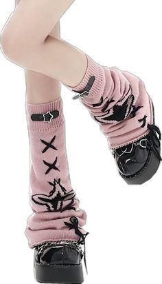 Knee-high Pink Leg Warmers For Fall, Pink Knee-high Leg Warmers For Fall, Casual Stretch Pink Leg Warmers, Casual Pink Socks For Fall, Pink Casual Leg Warmers For Spring, Pink Fitted Casual Leg Warmers, Casual Pink Fitted Leg Warmers, Casual Pink Footless Leg Warmers, Cute Pink Leg Warmers For Spring