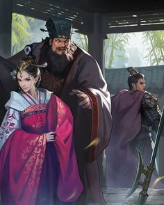 Mythology Costumes, Lu Bu, Chinese Warrior, Three Kingdoms, Dynasty Warriors, Chinese Mythology, Train Art, Samurai Art, Concept Art Character