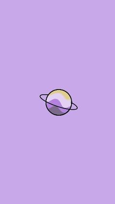 a purple background with an image of the planet saturn