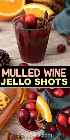 Jello shots with Fireball and mulled wine Wine Jello Shots, Fireball Jello Shots, Fireball Recipes, Jello Pudding Shots, Christmas Jello Shots, Eggnog Recipes, Holiday Party Drinks, Jello Flavors, Jello Shot Recipes