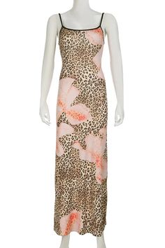 43707517370412|43707517403180|43707517435948 Leopard Print V-neck Maxi Dress For Vacation, Fitted Leopard Print V-neck Midi Dress, Cheap Leopard Print V-neck Dress, Backless Maxi Dress, Casual Leopard Print V-neck Maxi Dress, Elegant Leopard Print V-neck Mini Dress, Backless Design, Backless Maxi Dresses, Straight Neckline