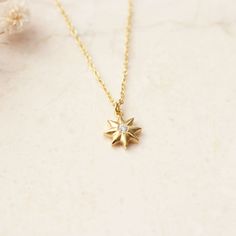 North Star Gold Necklace - Featuring a Celestial Star Necklace, dainty and perfect for any occasion- Length: 16.5" + 2" Extender- Measurement: Star - 7mm- Base Material: High Quality .925 Sterling Silver- Finish: 18K Gold - Nickel Free - All our jewelry is packaged in gift ready boxes. If you would like multiple items from your order packaged separately please let us know! © 2023 Generation of Daughters Dainty Star-shaped Necklace For Anniversary, Dainty Star Necklace For Anniversary, Dainty Star-shaped Anniversary Necklaces, Dainty Star Charm Necklace For Anniversary, Star Gold Necklace, Jewelry Lookbook, Necklace Dainty, North Star, Star Necklace