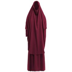 Prayer Clothes For Muslim Women: Women long sleeve flowy muslim cardigan Islamic kimono abaya Islam middle east two-piece maxi robe belted full length loose dubai cover up dress muslim dresses, muslim dress for women abaya dress for women islamic dress for women arabic dress for women muslim prayer dress muslim woman abayas for women arabian dress for women muslim clothes for women, simple and elegant, this is a must have muslim dress in your wardrobe.  High Quality Fabric: Full length muslim dr Long Solid Niqab For Eid, Solid Long Niqab For Eid, Long Solid Color Hijab For Eid, Red Long Sleeve Abaya For Eid, Modest Long Sleeve Solid Khimar, Modest Hijab For Eid, Modest Long Sleeve Hijab For Eid, Islamic Dress For Women, Muslim Dresses