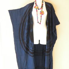 Price Is Fixed. I Do Not Accept Offer Price Due To Low Markup. Most Of My Clothing Are One Of The Kind So Please Check For Availability Before Buying. Please Bundle For Multiple Items To Save On Shipping Cost. Bundle Up In Style With This Cute Hand Painted Batik Cardigan / Duster Maxi Wrap. Design To Bring Comfort To Drape Beautifully To Wide Range Of Body Shapes And Sizes. With Luxuriously Premium Rayon Textured, This Open Front Cardigan Is A Must Have Layering Piece. Like Any Other Handmade Ba Bohemian Cotton Open Front Top, Bohemian Open Front Cotton Top, Bohemian Short Sleeve Kimono One Size, Black Bohemian Kimono Free Size, Open Kaftan, Maxi Cardigan, Open Front Cardigan, Layering Pieces, Body Shapes