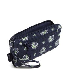 Explore the Vera Bradley NFL lineup of top-rated styles sure to capture your team spirit. Perfect for a girls’ night out or shopping with friends, this wristlet has just enough room for all the essentials and it offers RFID protection. Provides RFID protection for credit and debit cards Exterior features a zip pocket Interior features a slip pocket and six card slip pockets Zip closure. Vera Bradley NFL RFID Front Zip Wristlet Women in Seattle Seahawks Bandana Cotton Wallet, Shopping With Friends, Backpack Lunch Bag, Duffel Bag Backpack, Rfid Wallet, Red Bandana, Belt Purse, Wallet Organization, Essential Items