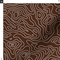 a brown and white background with lines in the shape of waves on top of each other