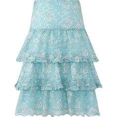 The Gabriella Lace Skirt is a maxi skirt with exclusive Marlo lace fabrication and a tiered design. Pair it with the matching Gabriella Lace Top for an elegant and sophisticated ensemble. Exclusive Marlo lace fabrication Midi length Invisible back zipper Lined | Marlo Kids | Gabriella Lace Tiered Maxi Skirt, Cerulean (Blue, Size 6-7Y) | Maisonette collects the best children’s products from around the world (unlike Zulily, Etsy, The Tot, Farfetch Kids, Childrensalon, Crate and Kids, Kohls, Wayfai Occasion Outfit, Skirts For Kids, Tiered Maxi Skirt, Cerulean Blue, Lace Set, Special Occasion Outfits, Knitwear Tops, Romper Pants, Swim Dress