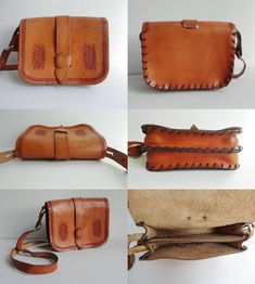 "Width 23 cm - 9,1\" Heigth 15,5 cm - 6,1\" Depth 8 cm - 3,1\" 2 compartments inside Very good vintage condition 18" Vintage Leather Bag, 70s Vintage, Bag Shoulder, Vintage Leather, Denmark, Crossbody Bags, Zip Around Wallet, Leather Bag, Crossbody Bag