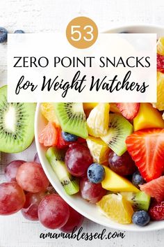 A Mama Blessed - Zero Point Snacks, Snacks Work, Low Point Snacks, Weight Watchers Food Points, Weight Watchers Lunches, Crunchy Snacks, Weight Watchers Meal Plans, Weight Watchers Snacks, Weight Watchers Recipes Desserts