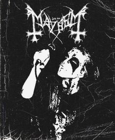 an image of a black metal album cover