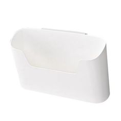 a white tissue dispenser on a white background