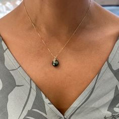 Black Pearl Jewelry, Black Pearl Pendant, Tahitian Pearl Pendant, Tahitian Black Pearls, Pearl Shop, Tahitian Pearls, Jewelry Repair, Pearl Chain, Black Pearl