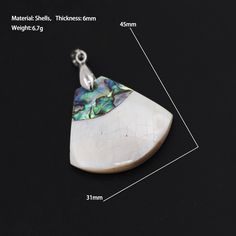 *Here is the best place to shop fashionable, stylish jewelry with premium quality and competitive price!We specialize in LARGE BULK ORDERS and can offer WHOLESALE PRICING - please ask if you have any questions. https://www.etsy.com/shop/ZhenAiaDesigns *Description: Abalone shell pendant, beach shell jewelry, mother of pearl inlay mosaic pendant, colorful abalone shell, shell abalone shell 45x31x6mm *Quantity:1pcs/5pcs/10pcs/package *Material: The shell  Size: 45x31x6mm *Color: *Use for:Bracelet、 Mother Of Pearl Shell Necklace As Gift, Mother Of Pearl Shell Necklace For Gift, White Mother Of Pearl Pendant Shell Necklace, Handmade Mother Of Pearl Shell Pendant, Unique Mother Of Pearl Shell As Gift, Handmade Mother Of Pearl Shell Gift, Abalone Shell Necklace As A Gift, Mother Of Pearl Shell Pendant With Pearl Detail, Mother Of Pearl Shell Pendant As Gift