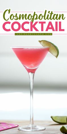 Raise a glass this holiday season with the best Cosmopolitan Cocktail Recipe! This sweet and fruity drink is perfect for festive gatherings and celebrations. It’s a must-try among your holiday drink recipes. Pin this easy Christmas cocktail now! Easy Christmas Cocktail, Cosmo Drink, Holiday Drink Recipes, Cosmopolitan Cocktail Recipes, Cosmopolitan Drink, Cosmo Recipe