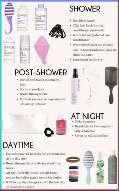 Once A Week Skin Care Routine, Hair Care Calendar, Body Care Products List, An Everything Shower List, How Many Times A Week To Wash Hair, Hair Care Checklist, Order Of Hair Products, How To Take Care Of Thick Hair, Hair Care List