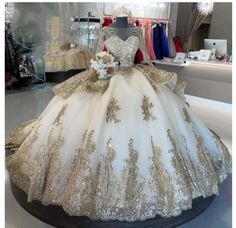 Champagne Quinceanera Dress Formal Birthday Party, Long Sleeve Quinceanera Dresses, Champagne Quinceanera Dresses, Thrift List, Xv Dresses, Quince Themes, Quinceanera Dresses Gold, Quinceanera Themes Dresses, Quinceañera Dresses