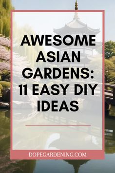 Looking to bring calm and beauty to your outdoor area? Here are 11 amazing Asian garden ideas that can easily turn your yard into a peaceful retreat! From serene water features to lovely Zen patches, these designs will inspire you to create a tranquil space where you can relax and enjoy the nature around you. This guide gives you simple tips to mix plants, stones, and accents to make your garden serene and welcoming. Start transforming your outdoor experience today! Simple Zen Garden Ideas, Asian Garden Ideas, Japan Garden Zen