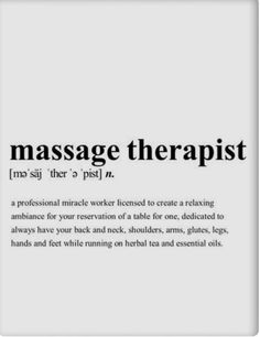 Massage Therapy Instagram Bio, Registered Massage Therapist, Massage Therapist Nails, Massage Therapy Post Ideas, Massage Quotes Business, Massage Therapy Humor