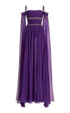 Zuhair Murad Moda Operandi, Purple Medieval Dress, Ballroom Dress Gowns, Purple Fantasy Dress, Asoiaf Fashion, Royal Purple Dress, Queen Gown, Greek Dress, Gown Purple