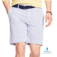 Ralph Lauren Polo Golf | Nwot Blue And White Seersucker Golf Shorts Men's Size 34 Waist New Without Tags This Item Comes From A Pet & Smoke Free Environment! Never Purchased On Poshmark Before? Use My Code When You Sign Up & Save $10 Off Your First Purchase! Code: Berkleyandco Blue Seersucker Shorts For Spring, Blue Seersucker Bottoms For Spring, Casual White Seersucker Shorts, Casual Blue Seersucker Bottoms, Casual Blue Seersucker Shorts, Blue Cotton Golf Shirt, Blue Seersucker Casual Shorts, Classic Blue Golf Shirt, Casual Blue T-shirt For Golf