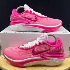 Nike Air Zoom G.T. Cut 2 'Hyper Pink' Shoes Fq8706-604 Women's Size 6 /Men's 4.5 >Brand New Never Worn And In Amazing Condition, Comes With Replacement Box! (Missing Lid) No Rips/Tears/Stains Anywhere On The Shoes. If You Have Any Questions Please Message Me And I’ll Get Back To You As Quickly As Possible. Same Day Shipping >If You Like This Pair Of Shoes You May Like Some Of My Other Pairs As Well, I Have Over 1,000 Pairs To Choose From I Give Discounts On All Bundles Dynamic Pink Sneakers With Boost Midsole, Dynamic Pink High-top Sneakers, Light Sports Pink Fade-resistant Sneakers, Pink Fade-resistant Sneakers For Light Sports, Sporty Pink Fade-resistant Sneakers, Pink Dynamic Sneakers With Round Toe, Dynamic Pink High-top Running Shoes, Pink Dynamic Round Toe Sneakers, Dynamic Pink Round Toe Sneakers