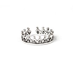 Princess Crown Ring 60% off while supplies last! 1 size fits ALL :) Rings are adjustable to fit any finger! beautiful silver color dainty and cute super limited edition item! Fast FREE SHIPPING! Adjustable Nickel-free Silver Toe Rings, Adjustable Silver Toe Rings, Trendy Silver Crystal Promise Ring, Dainty Adjustable Silver Toe Rings, Adjustable Silver Dainty Toe Rings, Silver Open Ring Toe Rings, Silver Metal Open Toe Rings, Silver Metal Toe Rings As Gift, Trendy Nickel-free Silver Midi Rings