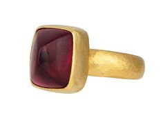 GURHAN, GURHAN Rune Gold Tourmaline Cocktail Ring, 13x10mm Rectangle Luxury Rectangular Ruby Ring, Rectangular Ruby Ring In Gold, Cocktail Bracelet, Measure Ring Size, Ruby Sapphire, Statement Pendant, Sapphire Necklace, High Jewelry, Cocktail Ring