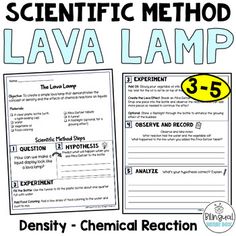 the scientific method for lava lamp is an easy way to learn how to use it