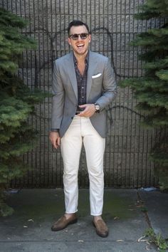 Outdoor Wedding Attire, Guys Outfits, Casual Groom Attire, Teenager Boys, Party Outfit Men, Dressy Jeans, Dress Code Casual, Casual Chic Summer, Summer Blazer