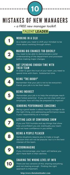 the top ten things to know before you hire a new manager infographical poster