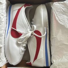 Only Worn Twice, Basically Brand New. Comes With Box Nike Cortez Forrest Gump, Nike Cortez Women, Nike Cortez Shoes, Cortez Nike, Cortez Shoes, Shoe Wishlist, Forrest Gump, Guys Clothing Styles, Four Season