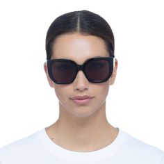 EUPHORIA | SUPER DARK TORT Euphoria Sunglasses, Le Specs Sunglasses, Knit Swimwear, All Face Shapes, Polymer Plastic, Frame Square, Shady Lady, Shell Frame, Super Dark