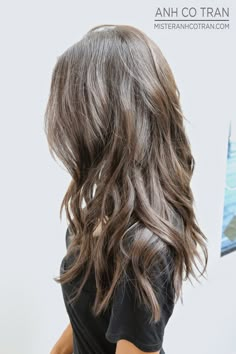 LA: LONG, BEAUTIFUL, AND PERFECT HAIR AT RAMIREZ|TRAN. Cut/Style: Anh Co Tran. Appointment inquiries please call Ramirez|Tran Salon in Beverly Hills: 310.724.8167 Haircuts 2014, Long Layered Cuts, Ash Brown Hair, Brown Hair Dye, Hair Updo