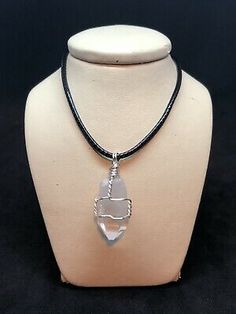 Quartz Crystal Point Necklace 16”, Arkansas Earth Mined Quartz | eBay Casual Silver Jewelry As Gift, Casual Silver Jewelry For Gifts, Adjustable Casual Pendant Necklace, Casual Pendant Necklace For Gift, Casual Adjustable Pendant Necklace, Nickel-free Adjustable Casual Necklace, Casual Adjustable Nickel Free Necklace, Handmade Casual Pendant Necklace, Casual Crystal Necklaces As Gift