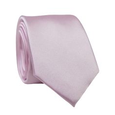 DAZI Light Pink Solid Polyester Satin Tie Semi-formal Solid Satin Finish Ties, Adjustable Pink Tie For Wedding, Elegant Pink Summer Ties, Classic Pink Business Ties, Elegant Pink Ties For Semi-formal Occasions, Sophisticated Wardrobe, Pink Tie, Pink Ties, Fabric Swatch