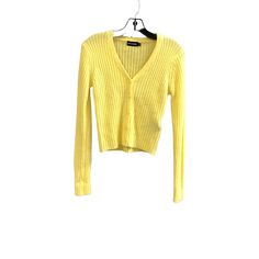 Brand: PRETTY LITTLE THING Style: SWEATER Color: YELLOW Size: S SKU: 321-32195-6893 CONDITION: GENTLY USED Scarf Belt, Pretty Little Thing, Style Sweater, Handbag Shoes, Designer Backpacks, Clutch Wallet, Colorful Sweaters, Little Things, Sustainable Fashion