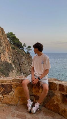 Boys summer outfit idea adidas samba europe spain Coastal Men’s Outfits, Casual Guy Outfits Summer, Aesthetic Men Clothing, Basic Guy Outfits Aesthetic, British Guys Aesthetic, Male Aesthetic Outfit Summer, Beach Guys Aesthetic, Surfer Guy Style Outfits, Beach Guy Aesthetic Outfits