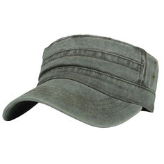 PRICES MAY VARY. ✔️One size, buckle strap adjustable (55~59cm, 21.5~23.5inch) ✔️Adjustable Ring Buckle Strap on the back of the cadet cap ✔️Pure cotton pigment dyed baseball caps is suitable for women & men ✔Fine workmanship for the baseball caps with 3cm widen sweat band to make it comfortable and breathable to wear ✔️Pre-curved visor, Flat Top Panel Structure, 4 Embroidered Eyelets. WITHMOONS Washed Army Cap Military Cadet Hat Cotton Adjustable

✔️Adjustable Ring Buckle Strap on the back of th Adjustable Flat Cap For Outdoor, Adjustable Khaki Flat Bill Hat, Adjustable Flat Bill Hat In Khaki, Military Style Snapback Baseball Cap Adjustable, Military Style Adjustable Snapback Baseball Cap, Military Style Adjustable Baseball Cap, Military Style Adjustable Flat Brim Baseball Cap, Military Style Adjustable Baseball Cap With Flat Brim, Adjustable Outdoor Visor Cap