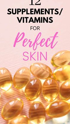 Vitamins For Skin Anti Aging, Supplements For Skin Health, Supplements For Healthy Skin, Beauty Vitamins For Women, Best Vitamins For Skin Anti Aging, Best Skin Supplements, Vitamins For Skin And Hair, Vitamin A Benefits Skin, Supplements For Beauty