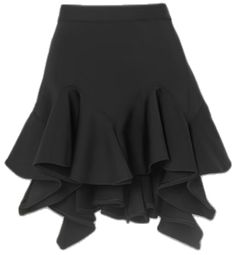 Mini Ruffled Skirt For Evening, Chic Ruffled Mini Skirt For Evening, Chic Evening Mini Skirt With Ruffles, Fitted Asymmetrical Ruffled Skirt, Fitted Asymmetrical Ruffle Skirt, Fitted Asymmetrical Skirt With Ruffles, Asymmetrical Fitted Cocktail Skirt, Elegant Asymmetrical Mini Skirt For Evening, Fitted Asymmetrical Cocktail Skirt