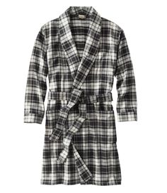 Our premium ultrasoft cotton flannel robe, in just the right weight to stay warm and cozy without overheating. Exceptionally cozy 100% cotton Portuguese flannel. Brushed on both sides for superior softness and warmth. Authentic yarn-dyed tartans stay vibrant and colorful. Machine wash and dry. One chest pocket and two front pockets. Imported. Flannel Robe, Scottish Plaid, Mens Sleepwear, Sleepwear & Loungewear, Sleepwear Robe, Flannel Fabric, Cotton Flannel, Plaid Flannel, L L Bean