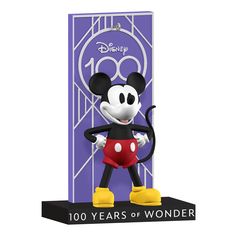 PRICES MAY VARY. Celebrate Disney's 100th anniversary with this 100 Years of Wonder Mickey Mouse Hallmark Keepsake Christmas ornament. Available only on Amazon! Ornament features Mickey standing on a platform recognizing the special occasion. Text reads: "Disney 100. 100 years of wonder." Plastic Christmas tree ornament measures approximately 3.14 x 4.75 x 1.87 Includes: One 2023 Keepsake Ornament in gift box for easy gift giving, preservation and storage. With unparalleled artistry and exceptio Hallmark Disney Ornaments, Disney 100 Years Of Wonder, Disney 100 Years, Plastic Christmas Tree, Disney 100, Disney Ornaments, 100th Anniversary, Keepsake Ornaments, Easy Gifts