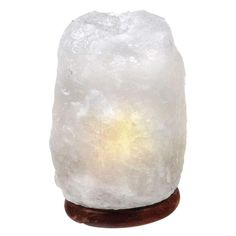 Nature's Artifacts Nature's Artifacts White Salt Lamp Salt Crystal Lamp, White Himalayan Salt Lamp, Salt Rock Lamp, Cord Wood, Himalayan Salt Crystals, Colorful Lamps, Salt Lamps, Salt Crystal, Himalayan Salt Lamp