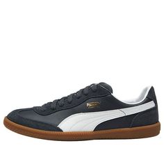 PUMA Super Liga OG 'Navy' 356999-09 (SNKR/Retro/Skate/Low Top) Puma Super Liga, Stylish Sneakers, Low Top, Perfect Pair, Navy, Sneakers, Pumas