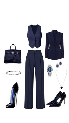 Ceo Woman Outfit, Meeting Outfit, Outfit Elegantes, Outfits Con Jeans, Branded Clothes, Diy Vetement, Fashion Top Outfits